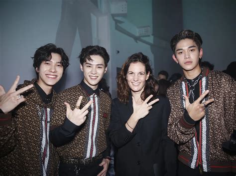 lucas burberry|190607 WayV's Kun, Lucas & Hendery for Thomas Burberry.